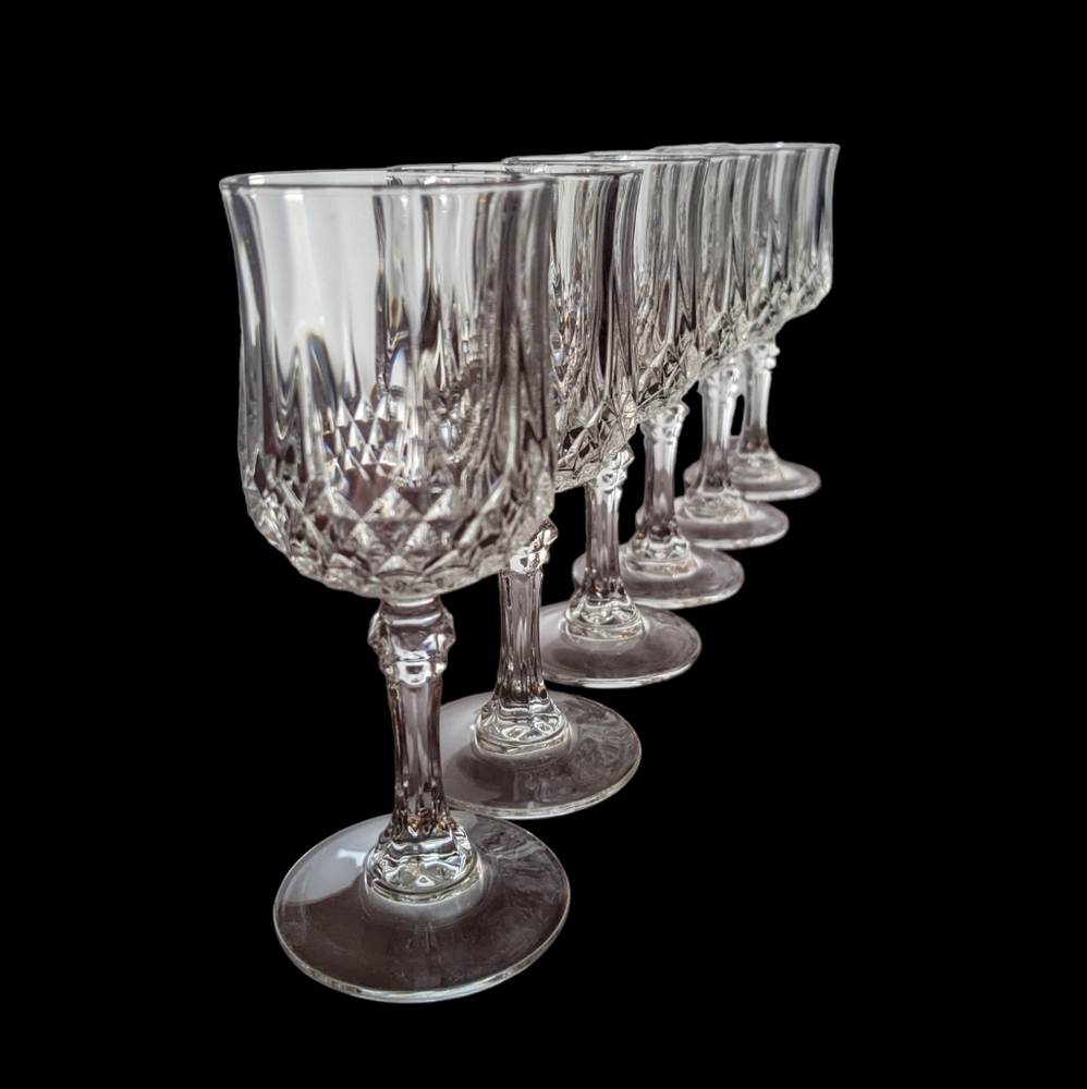 Longchamp Crystal Liqueur/Sherry Glasses
